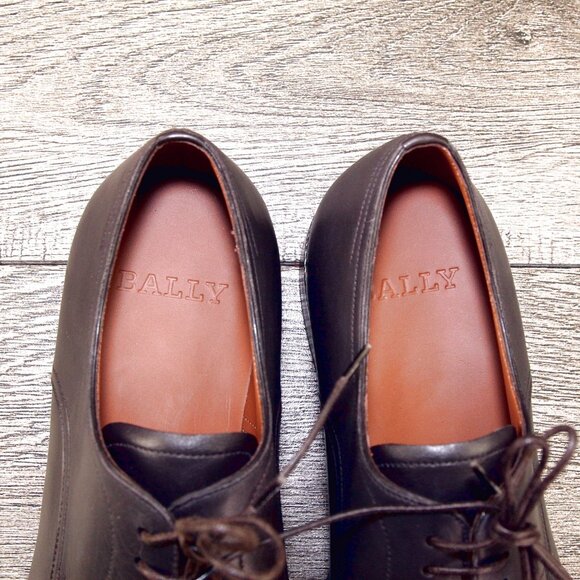 * NIB * $895 Nordstrom BALLY Switzerland US 8 D Chocolate t *add $15 Cedar Trees main image 9